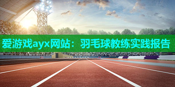 爱游戏ayx网站：羽毛球教练实践报告