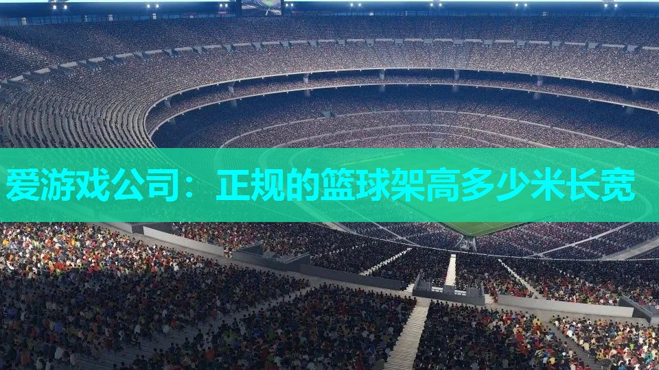 正规的篮球架高多少米长宽