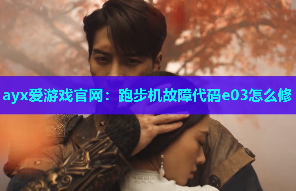 跑步机故障代码e03怎么修