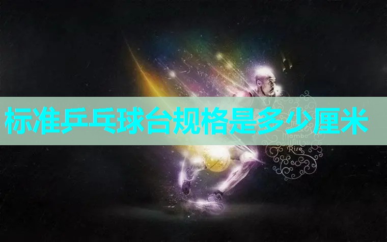 标准乒乓球台规格是多少厘米