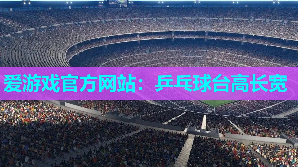 乒乓球台高长宽